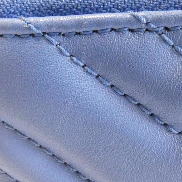 GUCCI Blue GG Marmont Shoulder Bag - Picture 5 of 9